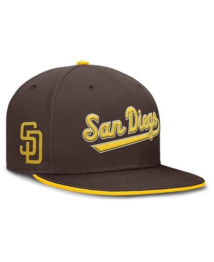 Мужская кепка Nike San Diego Padres, коричневая