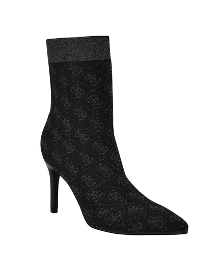  Женские эластичные пинетки Richerynt Quattro G-Knit с верхом из эластичного трикотажа black sparkle knit logo