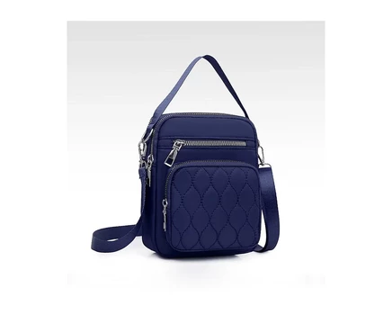 НЕЙЛОНОВАЯ СТЕГАНАЯ СУМКА NICCI navy