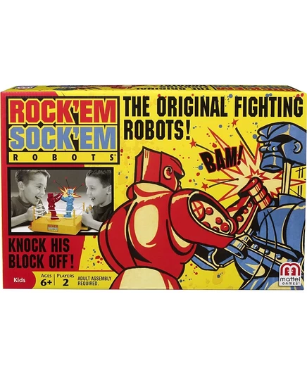 Настольная игра Rock 'Em Sock 'Em Robots, для 2 игроков