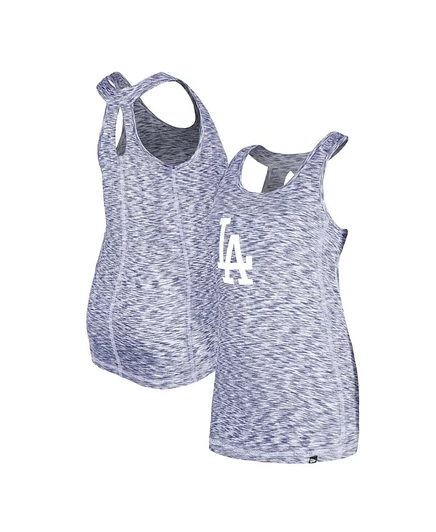 Женская майка Royal Los Angeles Dodgers Space Dye с замочной скважиной на спине от New Era