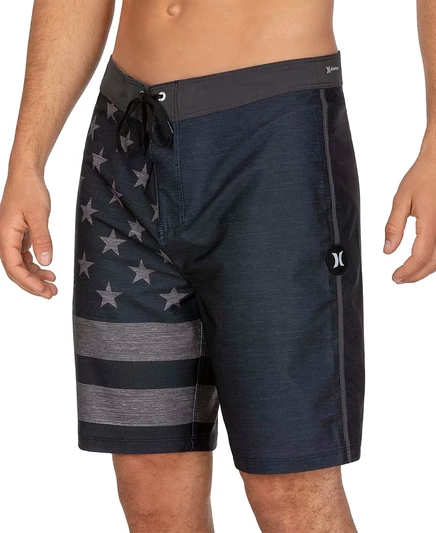 Мужские пляжные шорты Hurley Phantom Patriot 2 20″, черные