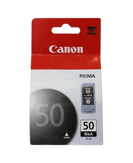 Картридж Canon PG-50 с чернилами высокой емкости Fine Black для струйных принтеров PIXMA серий MX и MP и струйного факсимильного аппарата JX200 black