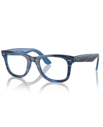 Очки для смены оптики Ray-Ban Унисекс Квадратные пластиковые RB4340V Wayfarer Ease синий