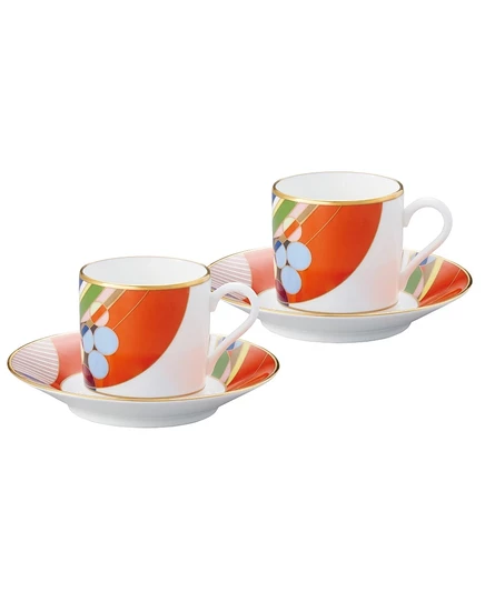 Набор чашек Noritake March Balloons, 4 пр., разноцветный