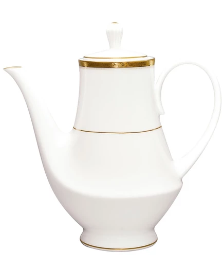 Кофейный сервиз Noritake Charlotta Gold, 49 унций золота
