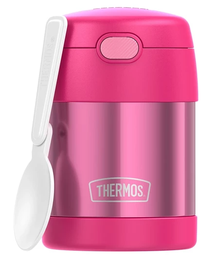 Термос-банка Thermos Funtainer 295 мл для еды, розовая
