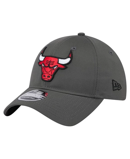 Мужская кепка New Era 9TWENTY Chicago Bulls Ripstop, серая
