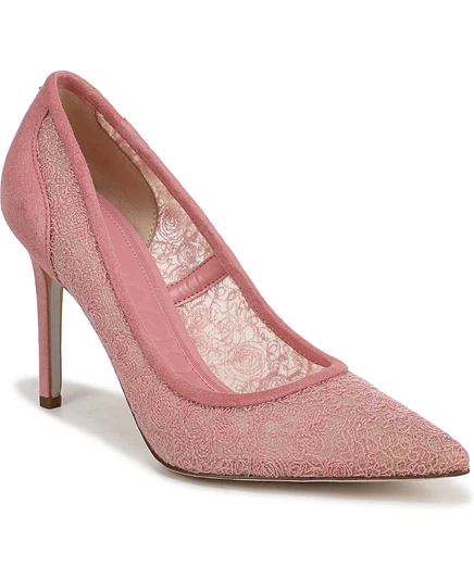 Женские туфли-лодочки Sam Edelman из ореховой сетки фиолетового цвета