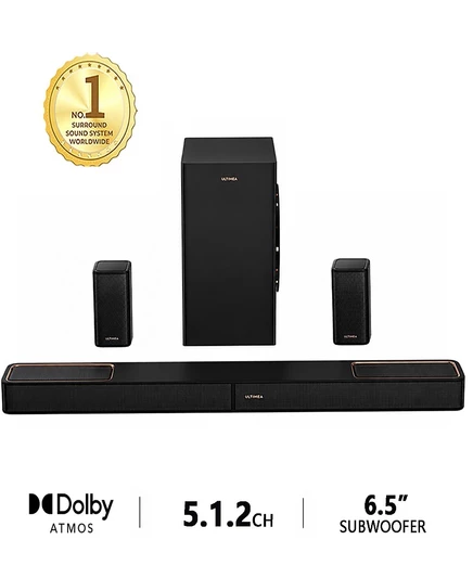 Звуковая панель ULTIMEA Skywave F40 Boom 5.1.2 с Dolby Atmos и тыловыми колонками