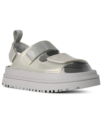 Детские сандалии UGG GoldenGlow Sparkles, серебристые
