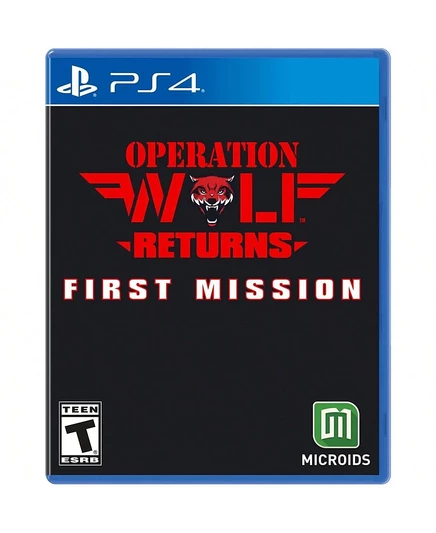 Видеоигра Operation Wolf Returns: First Mission для PS4