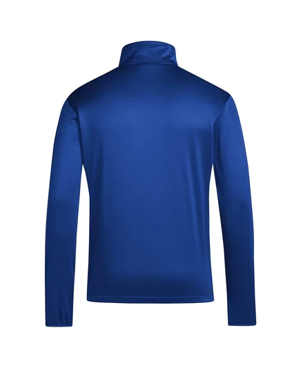 Мужская майка Adidas Royal Kansas Jayhawks 2024 Coachs Sideline с застежкой-молнией на четверти royal