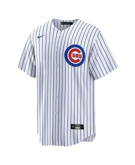 Мужская футболка Nike Dansby Swanson White Chicago Cubs, точная копия игровой майки игрока white