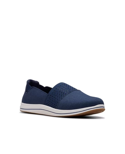  Женские балетки на плоской подошве Cloud Steppers Breeze Vibe navy textile