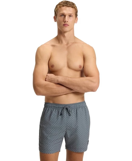 Мужские шорты для плавания Hugo Boss Micro-print, серые