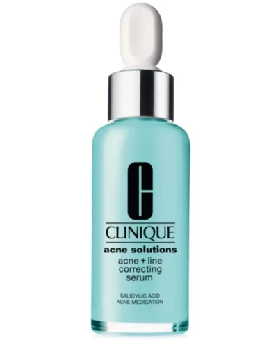Корректирующая сыворотка Clinique Acne Solutions Acne + Line, 1 унция, без цвета