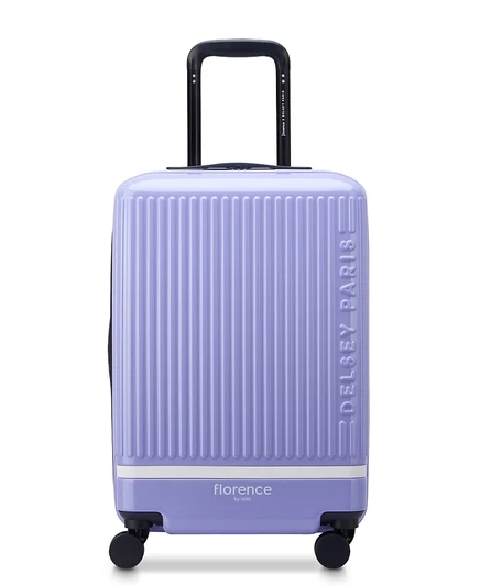 Чемодан Florence x Delsey Paris Spin Me Away 23″, пурпурный