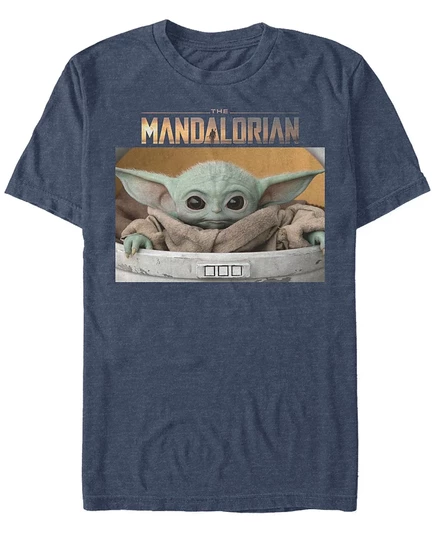 Мужская футболка Fifth Sun Star Wars «The Child», синяя