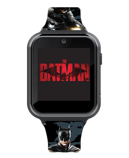 Унисекс смарт-часы Batman с силиконовым ремешком, черные