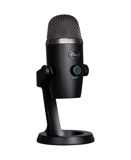 Конденсаторный usb-микрофон blue yeti nano, черный