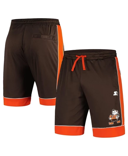 Мужские шорты Starter Cleveland Browns, коричневые