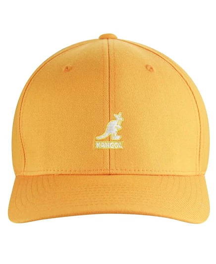 Мужская бейсболка Kangol Wool Flexfit, абрикосовая