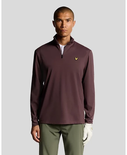 Мужской реглан Lyle & Scott Golf Course, фиолетовый