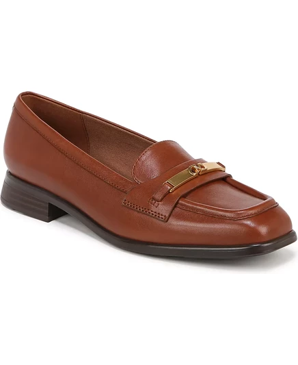  Женские мокасины Fabienne с квадратным носком cider spice leather