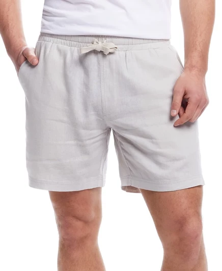 Мужские шорты Weatherproof Vintage льняные, 18 см, серые