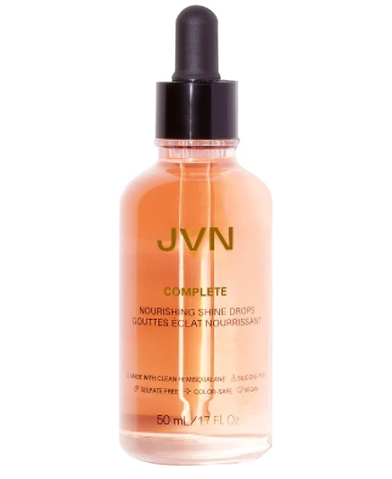 Питательные капли для придания блеска волосам JVN Hair Complete, 1,7 унции, без цвета