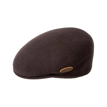 Мужская кепка Kangol 504 с откидными ушами, коричневая