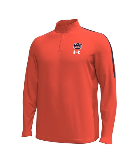 Мужская куртка Under Armour с застежкой на молнию оранжевого цвета Auburn Tigers Playoff Performance orange