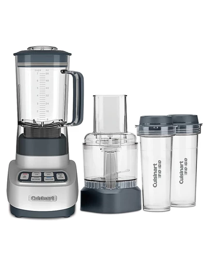 Блендер-комбайн Cuisinart BFP-650P1, серебристый