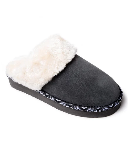 Женские плюшевые тапочки Minnetonka вишневого цвета