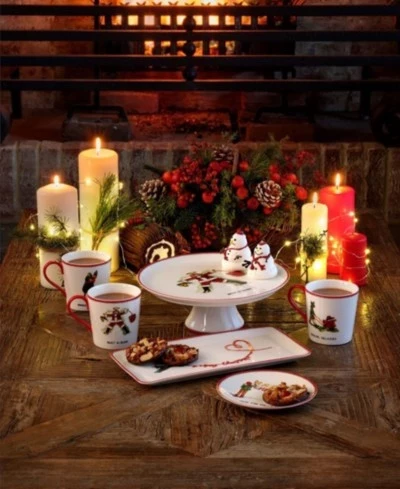 Коллекция посуды Kit Kemp Christmas Doodle