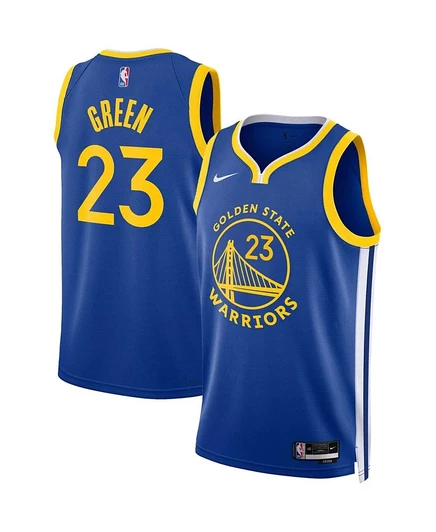 Мужская майка Nike Draymond Green Warriors Swingman, синяя