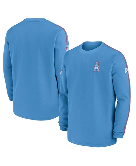 Мужская футболка Nike Tennessee Titans с ретро‑логотипом, голубая