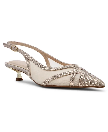 Женские вечерние туфли-лодочки Jolene Slingback от Anne Klein золотистого цвета