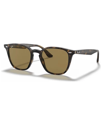 Мужские солнцезащитные очки Ray-Ban RB4258 Low Bridge Fit, коричневые
