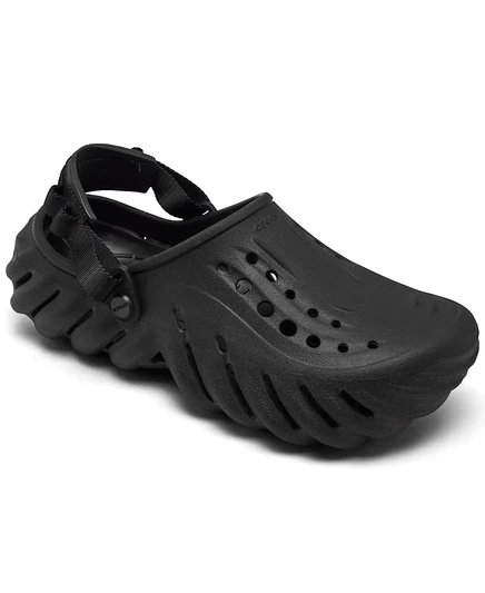 Мужские и женские кроксы Crocs Echo Clog, черные