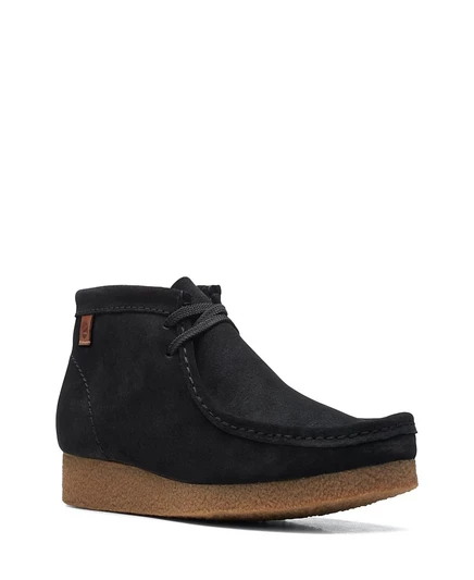 Мужские ботинки Clarks Shacre, черная замша