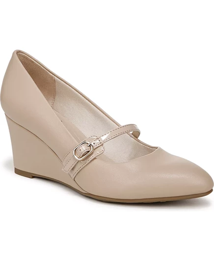  Женские туфли-лодочки на танкетке Gio Mary Jane 2  tender taupe faux leather