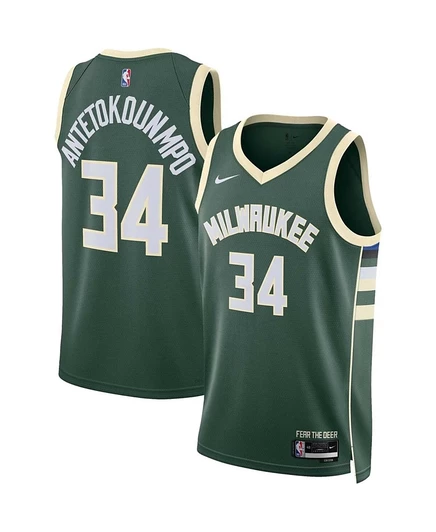 Унисекс джерси Nike Giannis Swingman, зеленая