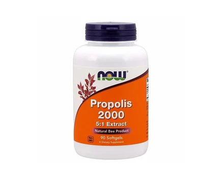 Now Foods Propolis 2000, 90 мягких гелей без цвета