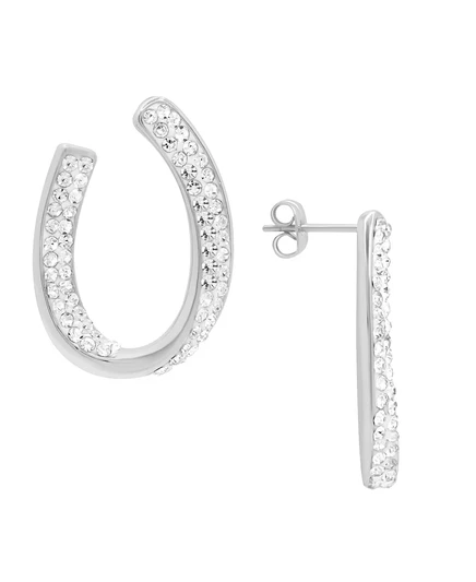 Женские пуссеты Essentials Crystal, золото/серебро