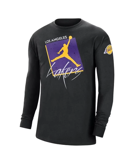 Мужской лонгслив Jordan Courtside Max 90 Lakers, черный