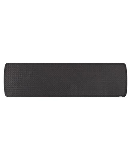 Кухонный коврик GelPro Elite Basketweave Gel Plus Foam Премиум-класса, устойчивый к усталости, черный, 20 x 72 дюйма