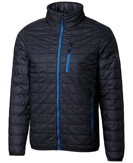 Мужская стеганая куртка Cutter & Buck Rainier Primaloft, синяя