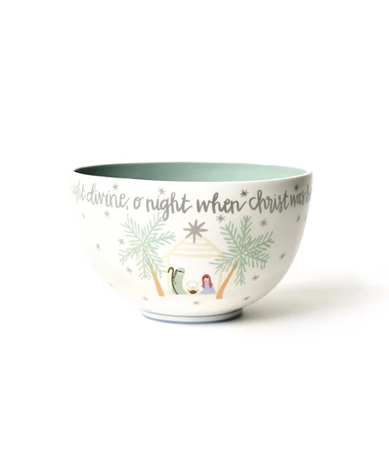 Миска на ножке Coton Colors O Holy Night in Color, белая